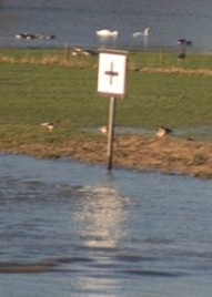 Rhein Kilometrierung