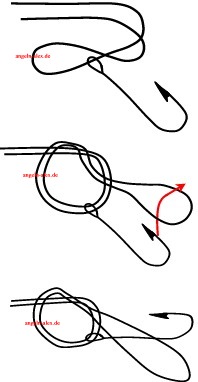 Palomar Knoten für Drop Shot Angeln