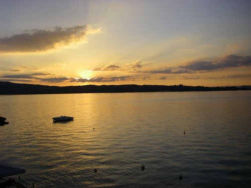 Untersee beim Sonnenaufgang