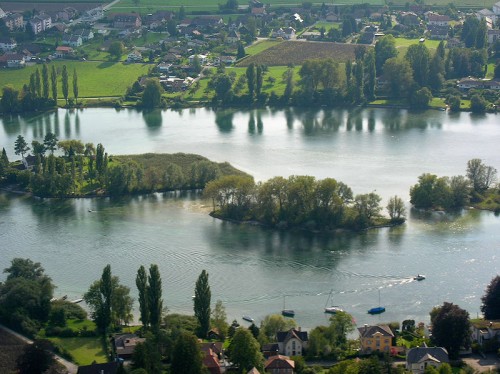 Seeausfluss am Bodensee