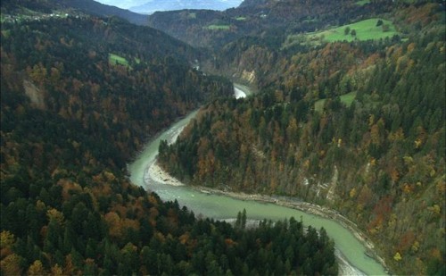 Unterlauf der Bregenzer Ach