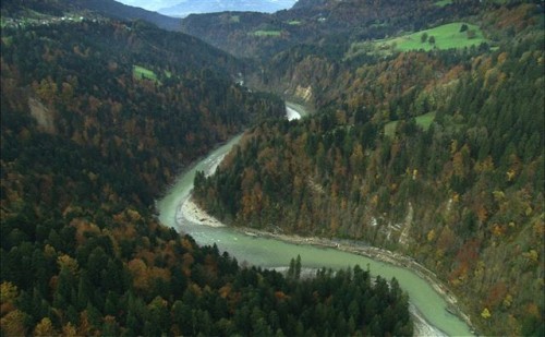 Unterlauf der Bregenzer Ach